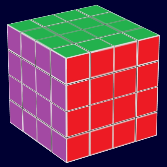 4x4 Cube Puzzle