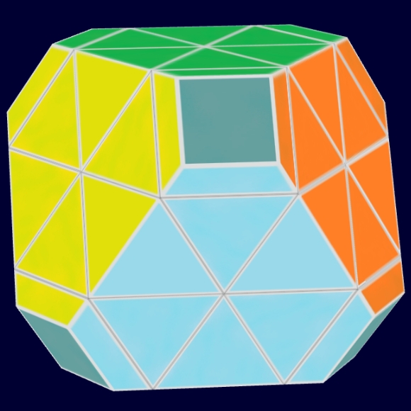 3x3 Octohedron Puzzle