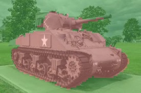 Segmented sherman tank