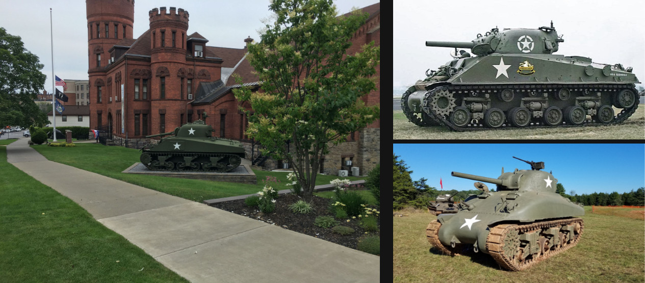 Photos of sherman tanks