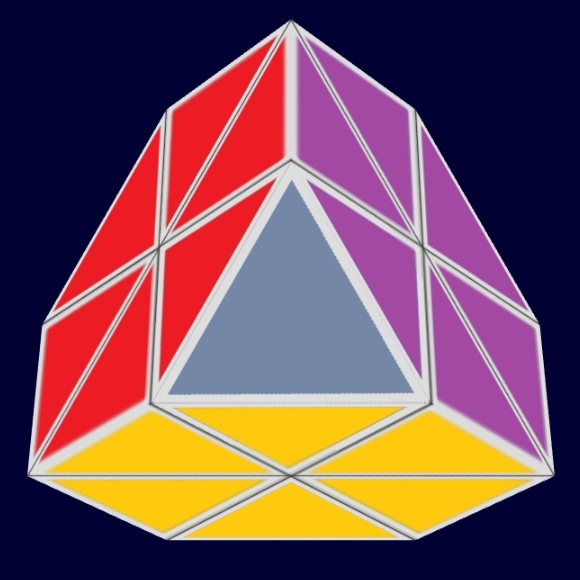 2x2 Tetrahedron Puzzle