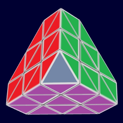3x3 Tetrahedron Puzzle